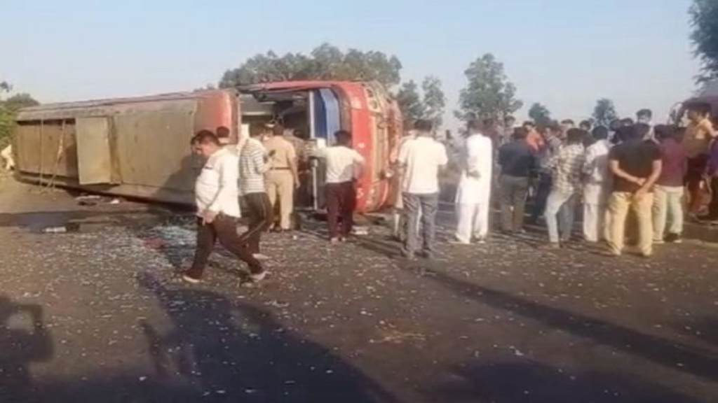 rohtak bus accident news today