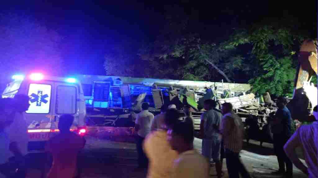 bhiwani bus accident news