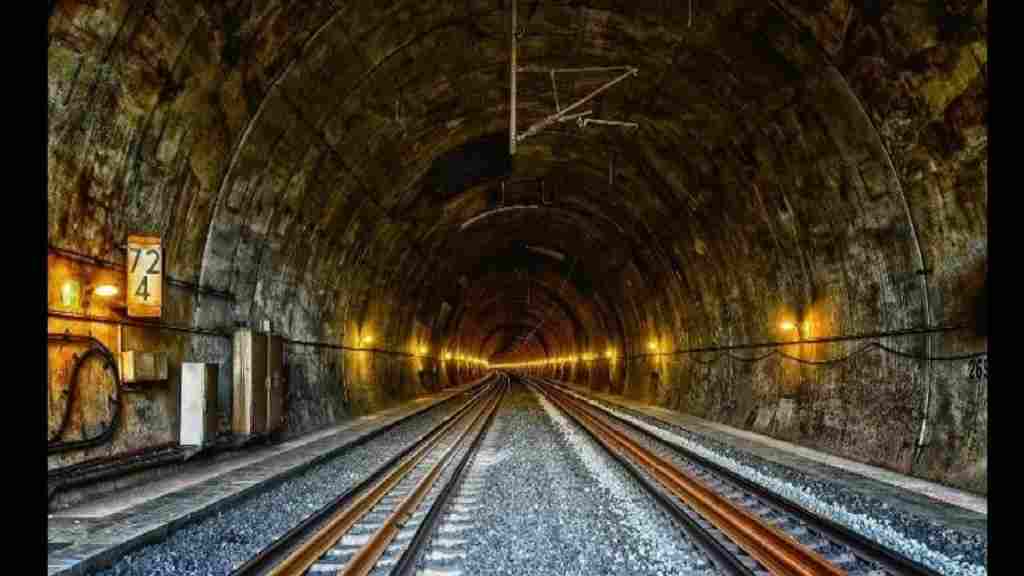 Railway Train Tunnel Surang
