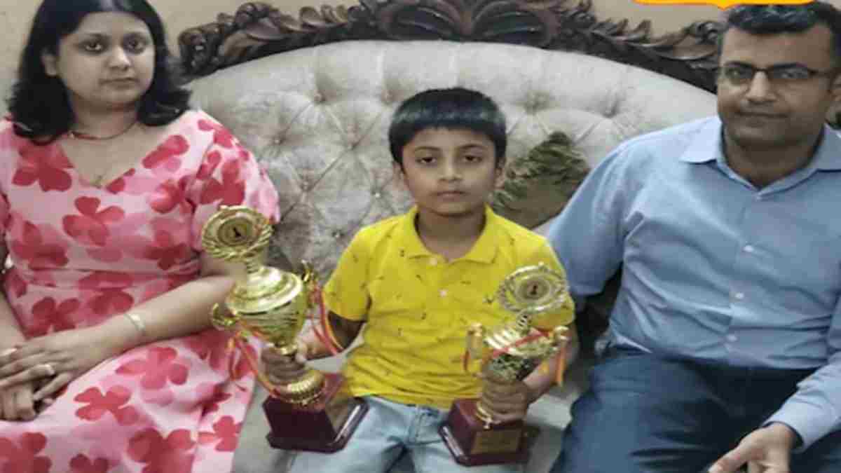Faridabad Youngest Chess Player Pranit Rastogi
