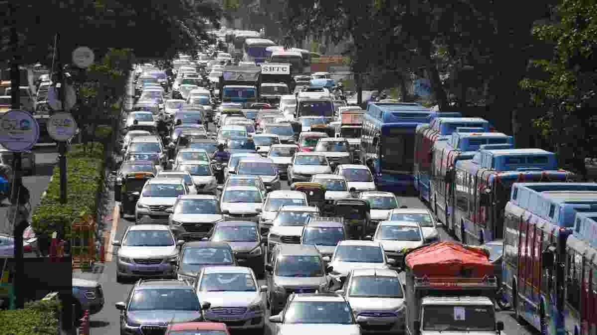 Traffic Car Road Sadak Bridge